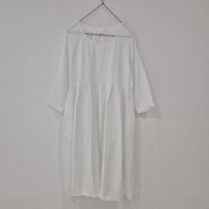 Journee Baggy Italian Linen Dress