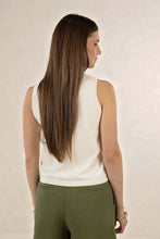 Load image into Gallery viewer, Collette Tank Cream