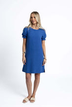 Load image into Gallery viewer, Sana Shift Dress Royal Blue
