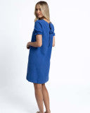 Load image into Gallery viewer, Sana Shift Dress Royal Blue