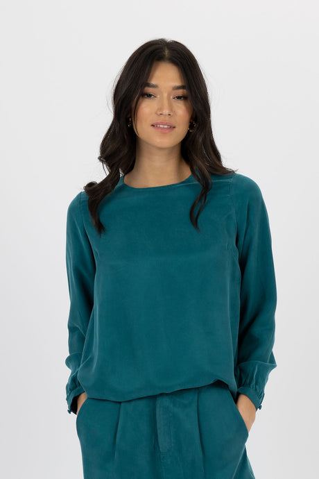 Sara Blouse Teal