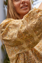 Load image into Gallery viewer, Secret Garden Org Beach Dress - Golden