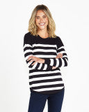 Sophie Knit Jumper Nautical Stripe