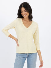 Load image into Gallery viewer, Stella V-Neck Lemon