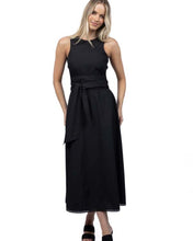Load image into Gallery viewer, Willa Tie Dress Black