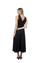 Load image into Gallery viewer, Willa Tie Dress Black