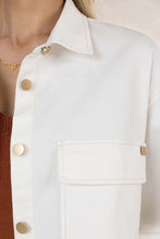 Load image into Gallery viewer, Ivy Denim Jacket Ivory