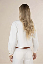 Load image into Gallery viewer, Ivy Denim Jacket Ivory