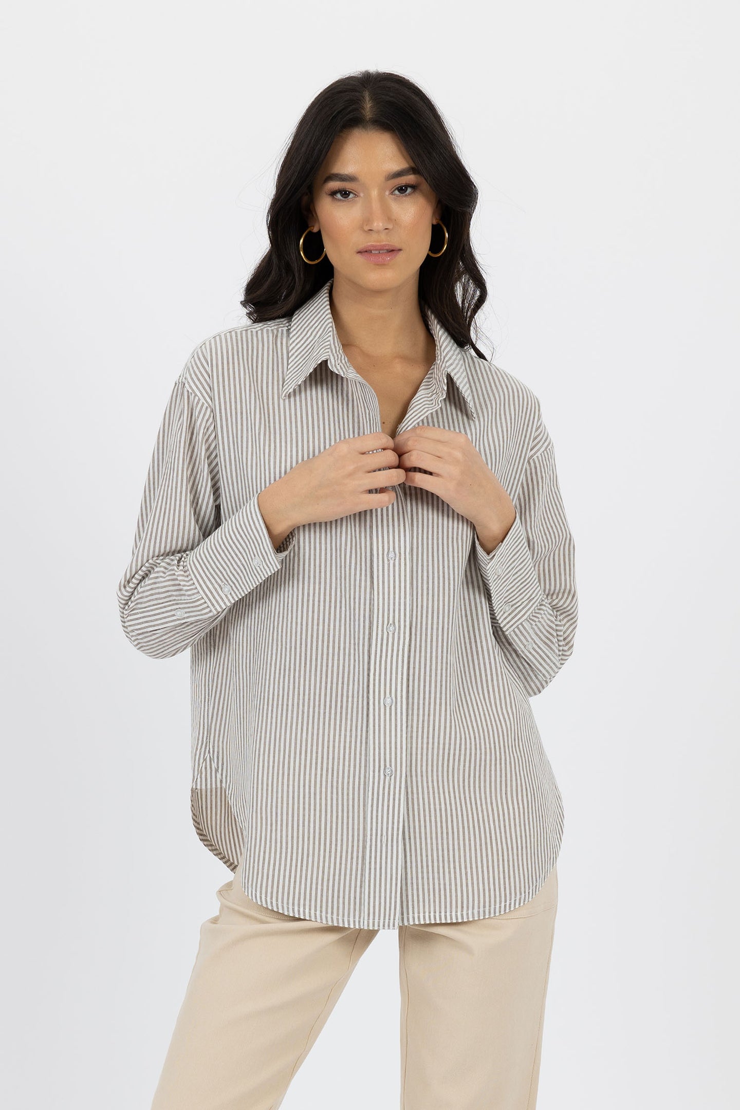 Zali Shirt Coffee
