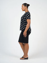 Load image into Gallery viewer, Janis Short Sleeve Bamboo T-Shirt - Polka Dot