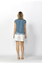 Load image into Gallery viewer, Moonshine Silk Blouse | Light Blue