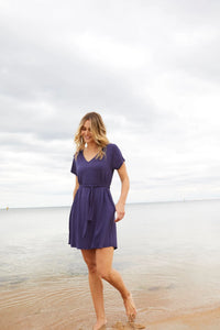 Brooke Dress - Navy