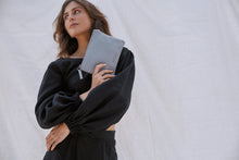 Load image into Gallery viewer, Cassie Clutch - Misty Grey