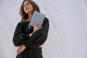 Cassie Clutch - Misty Grey