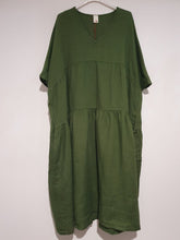 Load image into Gallery viewer, Louloute Linen Smock Dress with Pockets