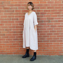 Load image into Gallery viewer, Louloute Linen Smock Dress with Pockets
