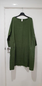 Italian Linen straight edge dress