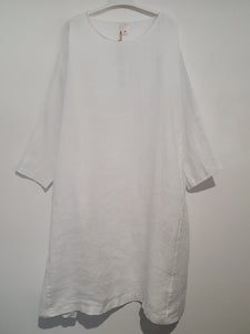 Italian Linen straight edge dress