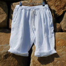 Load image into Gallery viewer, Italian Linen Frederic Bermuda Shorts