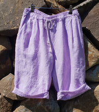 Load image into Gallery viewer, Italian Linen Frederic Bermuda Shorts