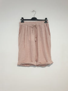 Italian Linen Frederic Bermuda Shorts