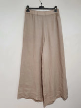 Load image into Gallery viewer, Jambes full-length linen pants