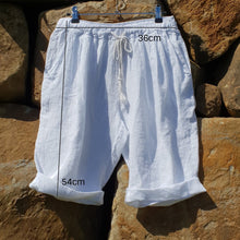 Load image into Gallery viewer, Italian Linen Frederic Bermuda Shorts