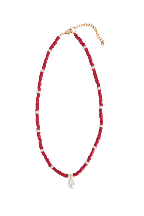 Mimosa Beaded Necklace - Candy