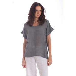Italian Linen T-Shirt - Verona