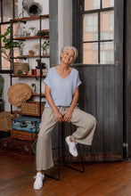 Load image into Gallery viewer, Plain Italian Linen Tee - Siena
