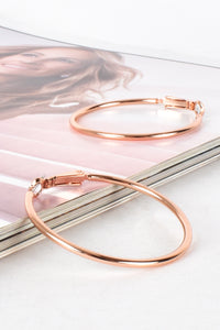 Essential Hoop Earrings Rose