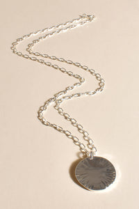 Seaside Pendant Necklace Silver