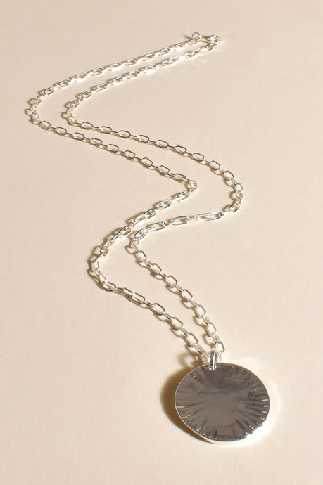 Seaside Pendant Necklace Silver
