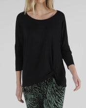 Load image into Gallery viewer, Atlanta 3/4 Sleeve Top - Black
