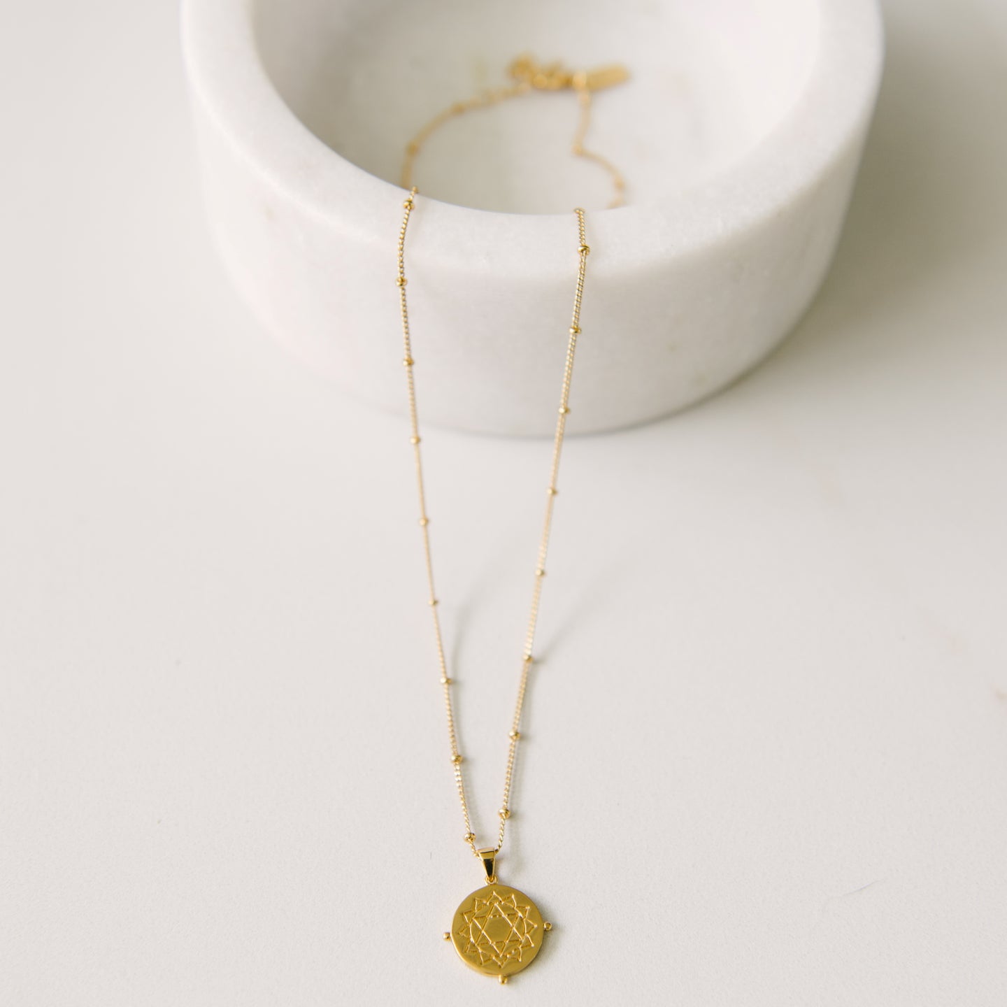 Ana Necklace in Gold | Love Lunamei