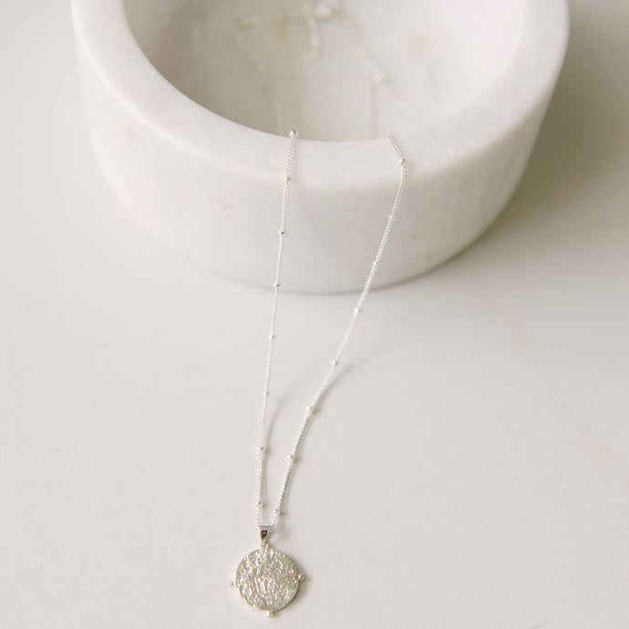 Ana Necklace in Silver | Love Lunamei