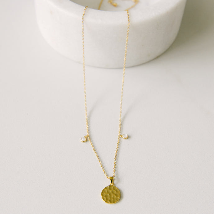 Ayla Necklace in Gold | Love Lunamei