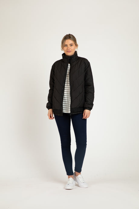 Rylie Puffa Jacket - Black