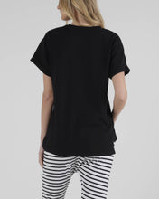 Load image into Gallery viewer, Boxy Tee - Black