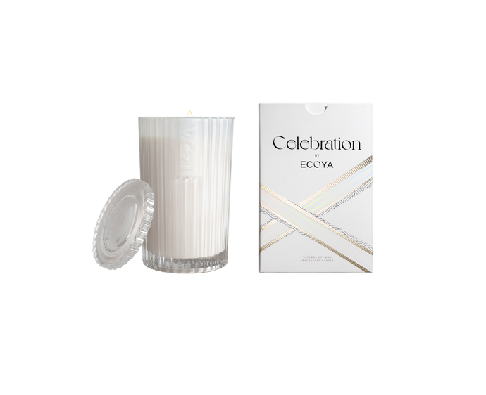 White Musk & Warm Vanilla Celebration Candle