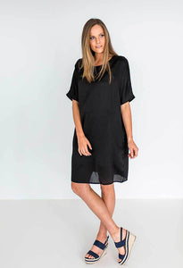 Humidity Lifestyle Long Island Dress | black