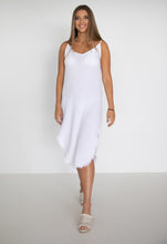 Load image into Gallery viewer, Luxe Cotton Dress | White