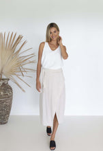 Load image into Gallery viewer, Humidity Lifestyle Clothing Willow Wrap Skirt, Linen Skirt, The Corner Store Yamba