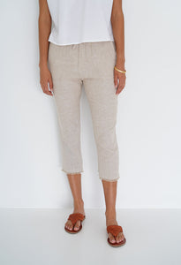 Lido 3/4 Pant - Natural