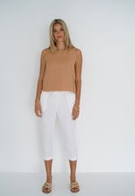 Load image into Gallery viewer, Lido 3/4 Pant White