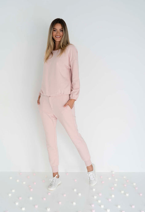 Hazel Track Pant - Blush