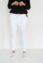 Load image into Gallery viewer, Hazel Track Pant - White