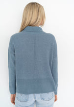 Load image into Gallery viewer, Serenity Roll Neck Jumper by Humidity Lifestyle in doveblue