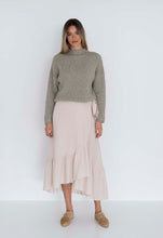 Load image into Gallery viewer, Macy Wrap Skirt - Stone