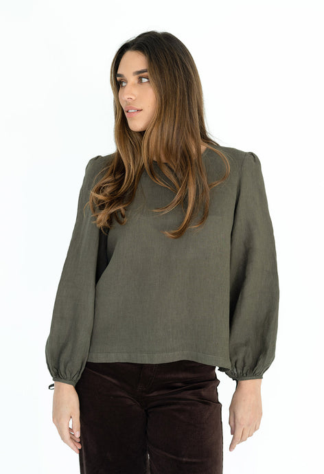 Demi Blouse Moss